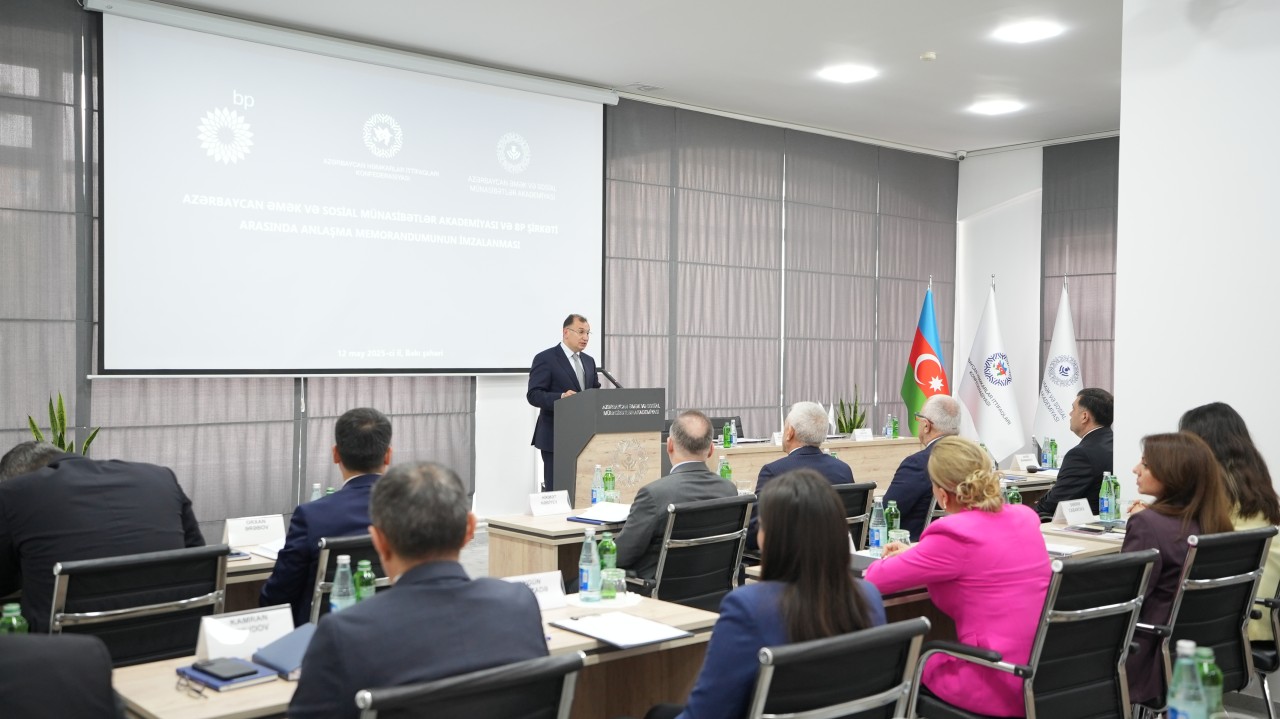 AHİK-in akademiyası ilə BP arasında Memorandum imzalanıb - FOTOLAR